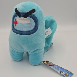 Among Us SHAPESHIFTER'S EGG Cyan 7" Transforming Plush Crewmate